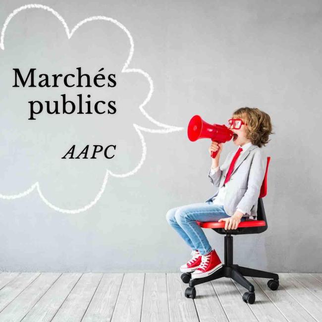 marché public AAPC avis d'appel public à concurrence